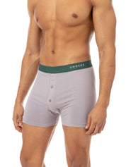 Cotton Modal Boxer Briefs Buttoned