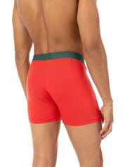 Cotton Modal Boxer Briefs Buttoned