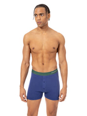 Cotton Modal Boxer Briefs Buttoned