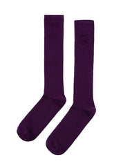 Pointelle High Cuff Socks