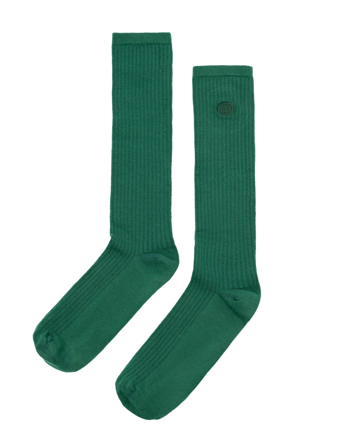 Pointelle High Cuff Socks