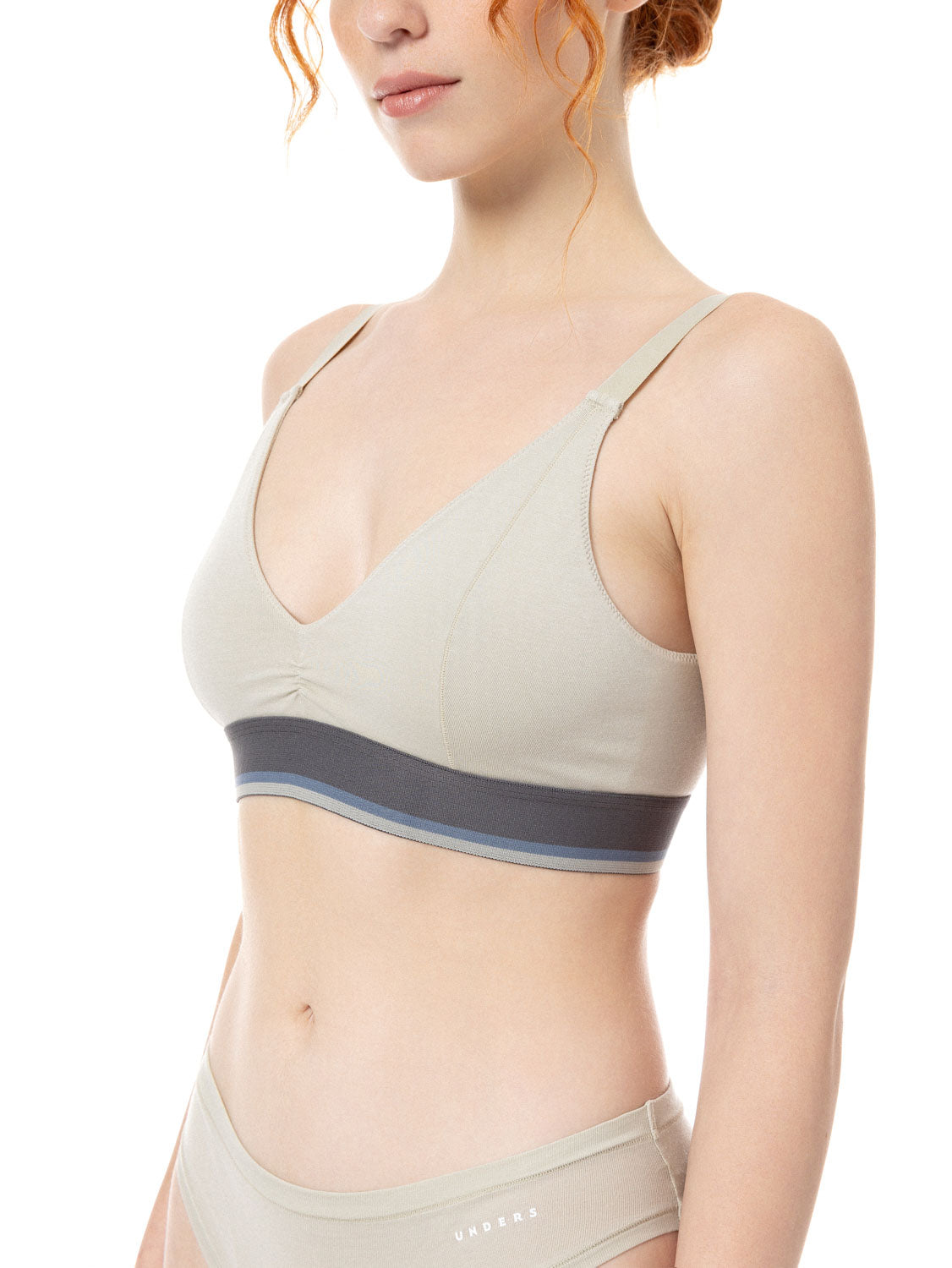 Cotton Modal Bralette with Cup Pocket