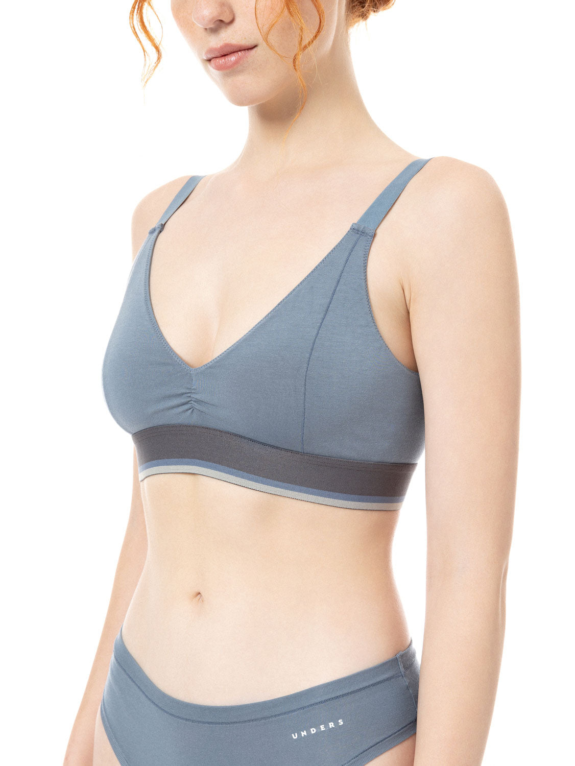 Cotton Modal Bralette with Cup Pocket