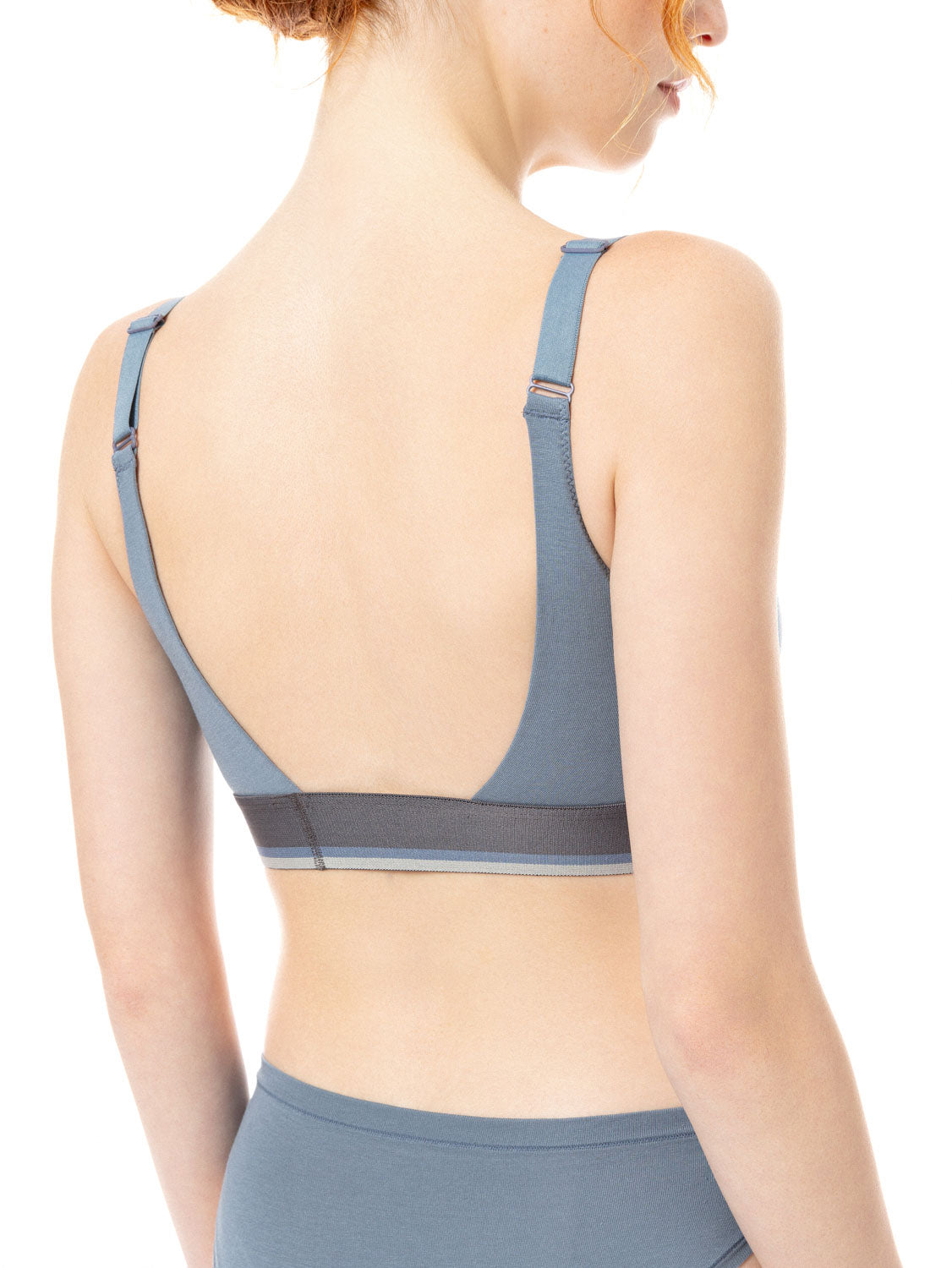 Cotton Modal Bralette with Cup Pocket