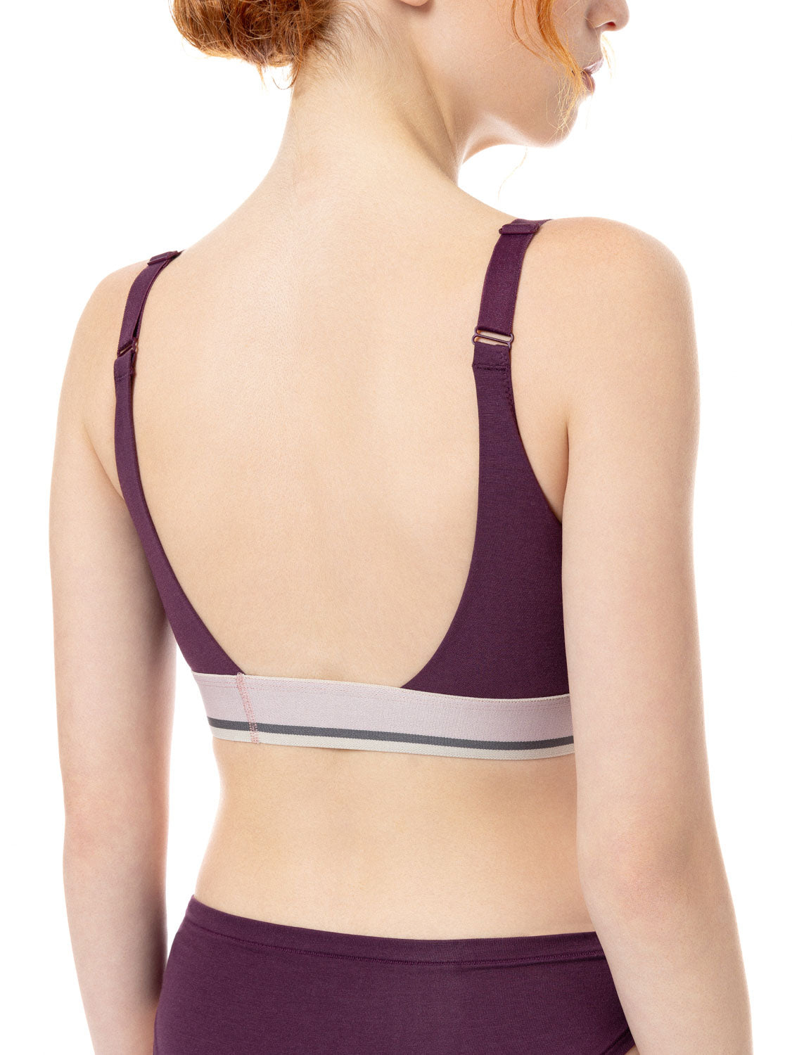 Cotton Modal Bralette with Cup Pocket