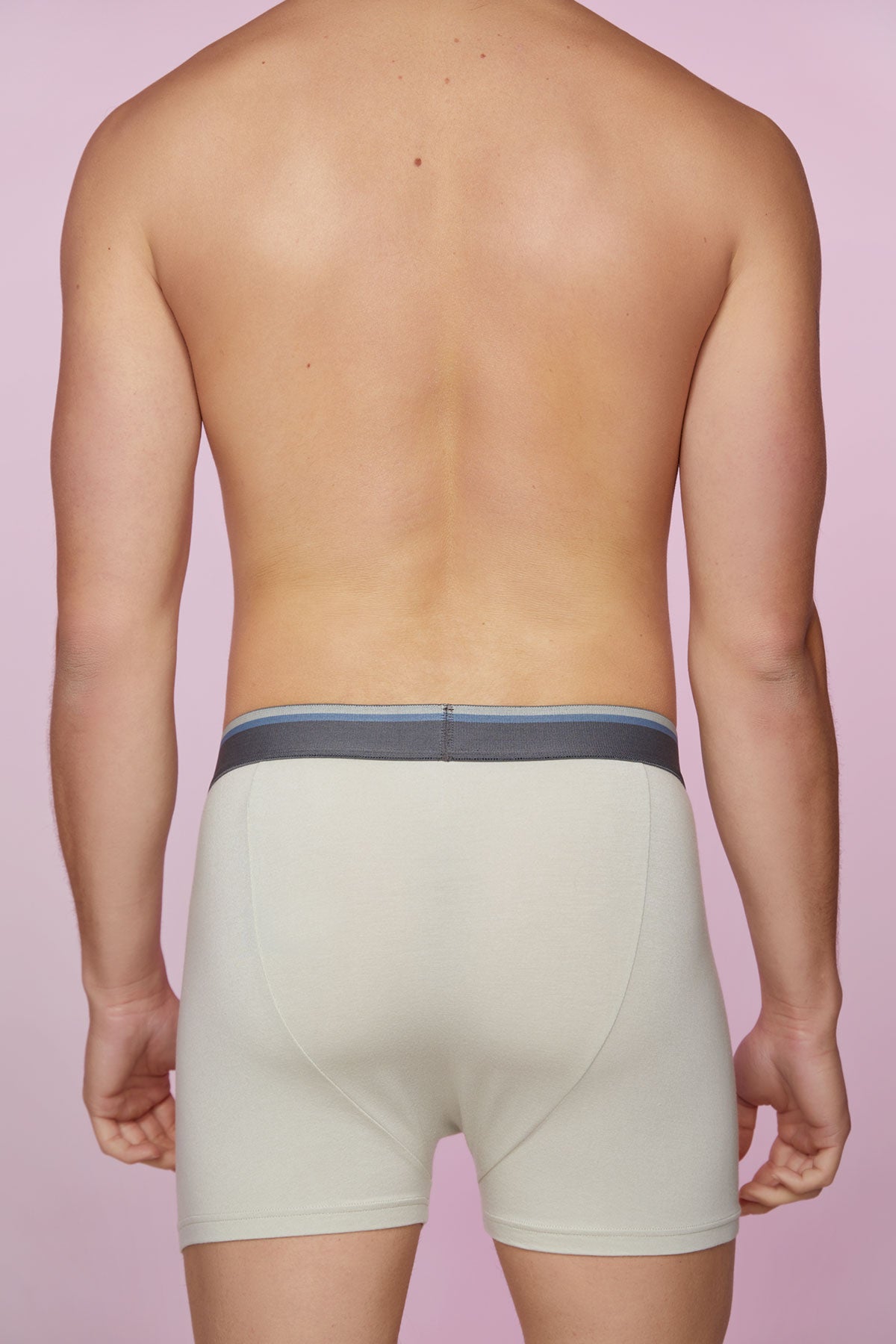 Cotton Modal Boxer Briefs Buttoned