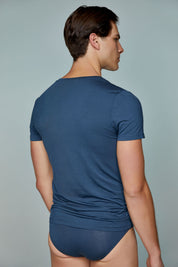 Micromodal Classic Tee Short Sleeve V neck