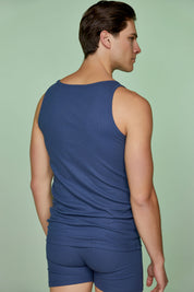 Ribbed Cotton Tank Top