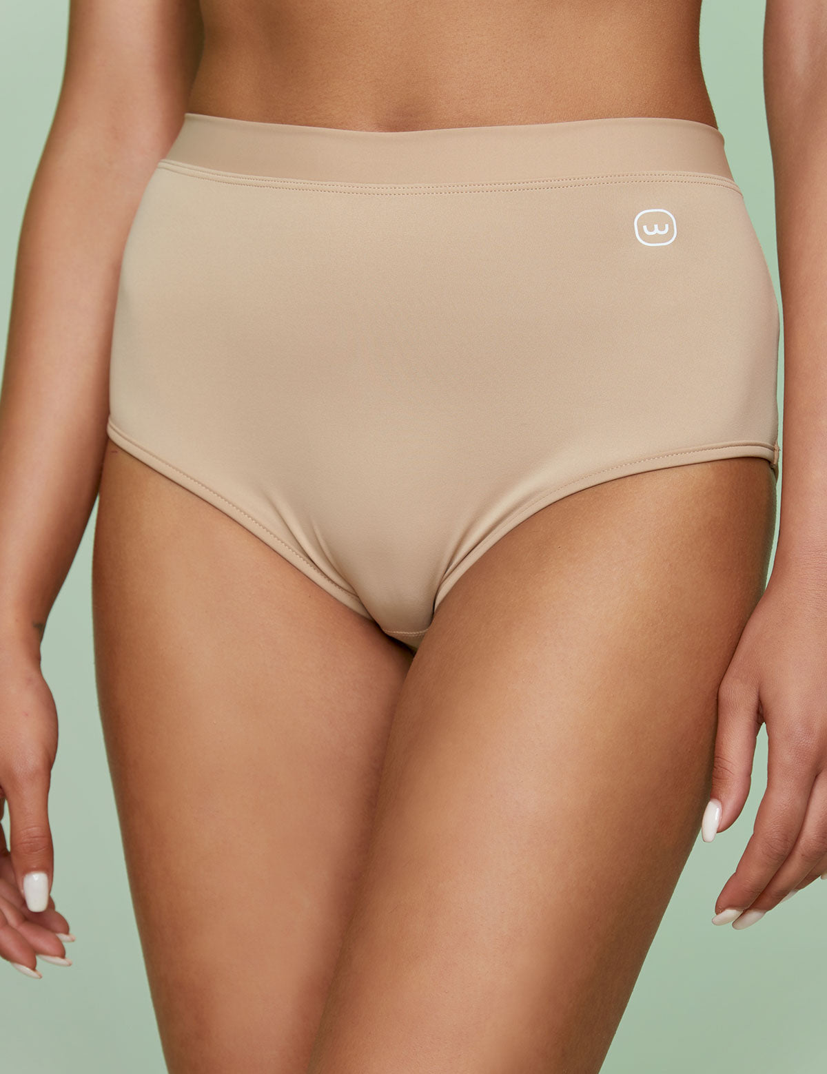 Polyamide High-waist Briefs