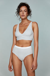 Bralette από Βαμβάκι Rib