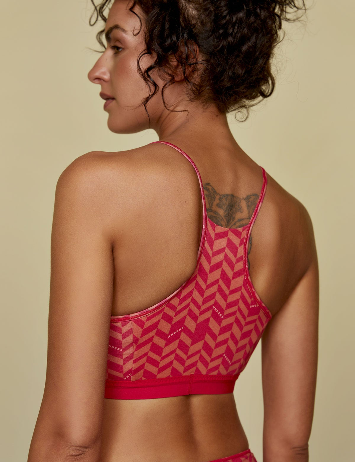 Cotton Modal Allover Bralette