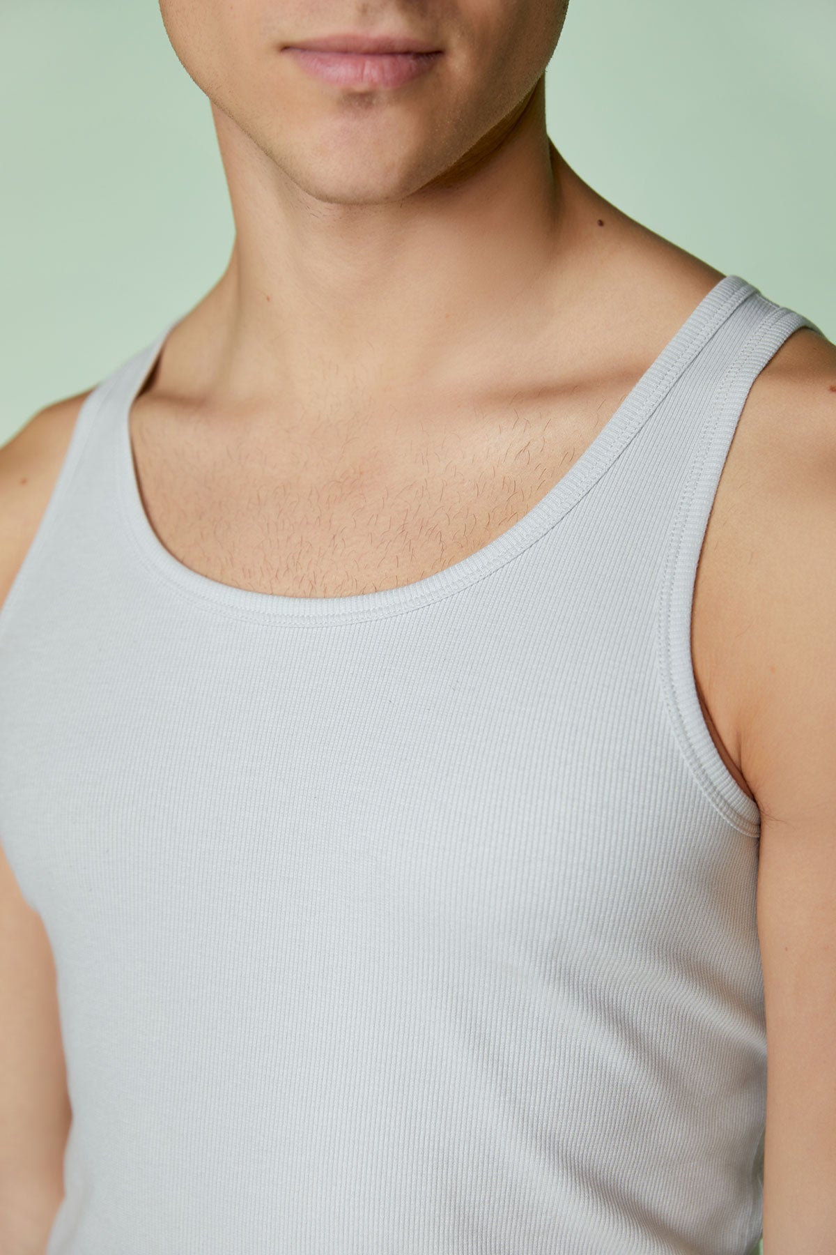 Ribbed Cotton Tank Top